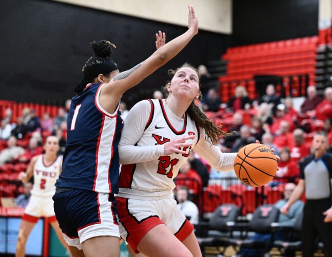 YSU stagnates offensively as Detroit Mercy rallies back for 65-58 victory
